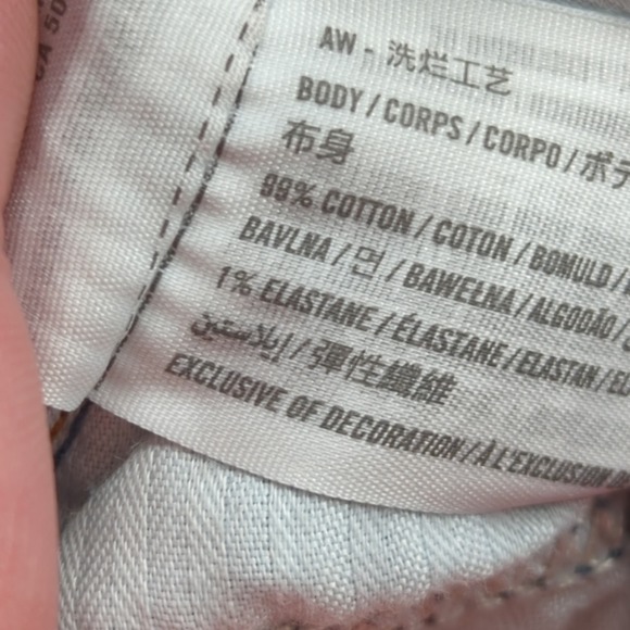 Abercrombie & Fitch 90s Relaxed Jeans Womens 26x30 Blue Light Wash High Rise - Picture 11 of 12